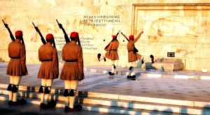 EVZONES at Syntagma - image Wikipedia